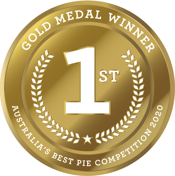 medal gold aus best pie comp 2020