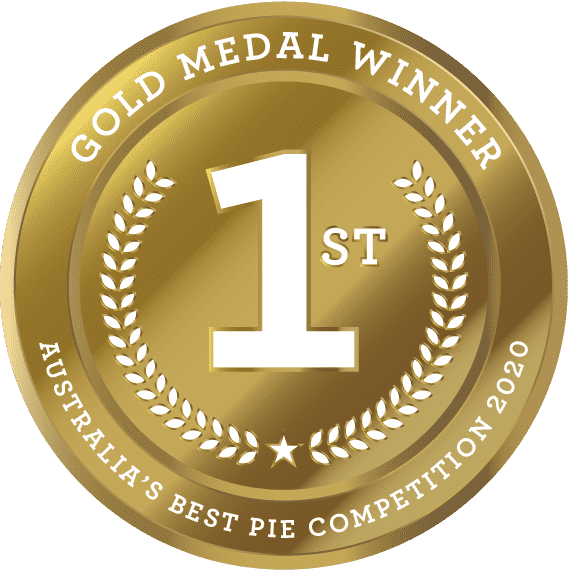 Home 8 medal gold aus best pie comp 2020